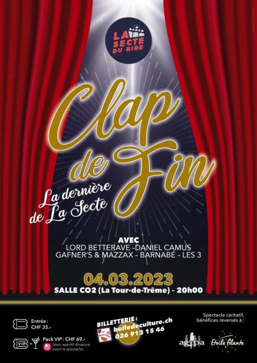 You are currently viewing Spectacle caritatif en faveur d’AGAPA suisse-romande